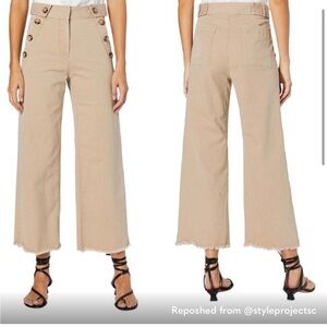 Derek Lam 10 Crosby Slim Culottes Button Derek Lam
